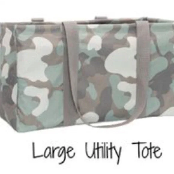 Thirty One Large Utility Tote! Soft Camo! New in Bag! - Picture 5 of 5